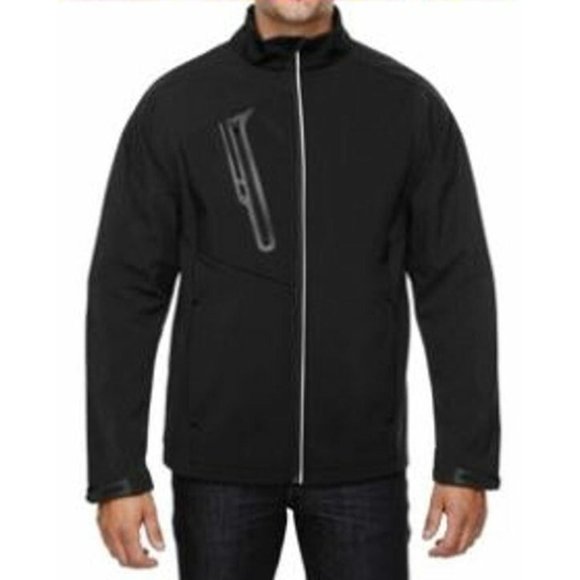 North End Other - North end Mens Sz XXL Jacket Black Tricot lined Soft Shell 88176 $81 NWT Printed